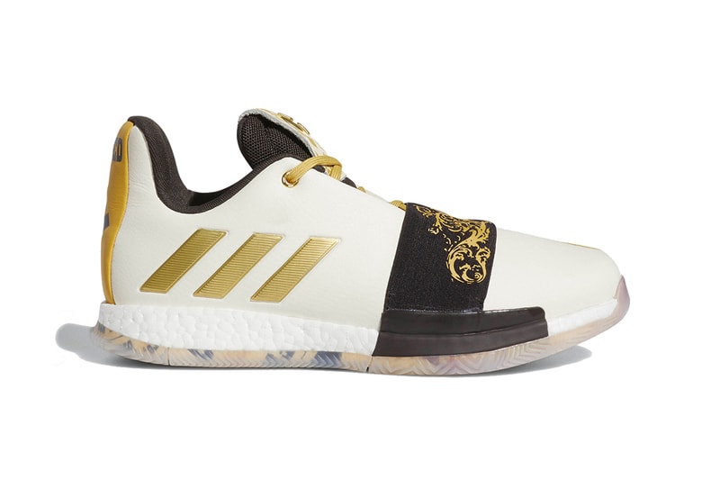 adidas harden vol 3 wanted release info footwear james harden the beard stepback white gold black