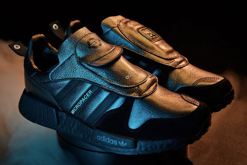 adidas Originals Micropacer x TfL X-R1 Shoe Release Info Sneakers Shoes Trainers Kicks Footwear Cop Purchase Buy Information Date Available Soon Signature Black London Northern Line Leather Uppers Suade Overlays Velcro Concealed Lacing Underground Roundel Logo King William Street Heel Pull Tab Boost Midsole Rubber Outsole END. Raffle Launches Clothing