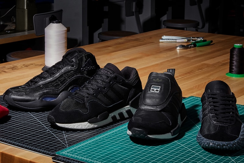 adidas Originals Triple Black Never Made Pack Release Details I-5923 ZX 4D Marathon Country Kamanda Boston Super NMD R1 Rising Star Micropacer FYW BYW ZX 930 BYT