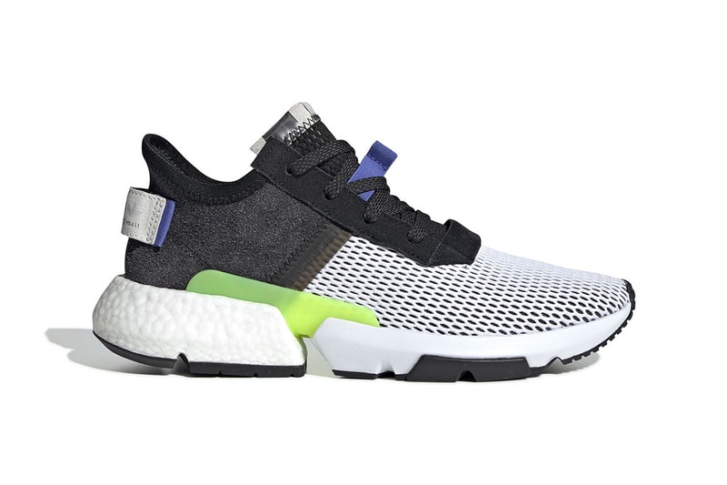 adidas POD-S3.1 "Core Black/Real Lilac" release info date price mesh upper colorway sneaker purchase online buy size