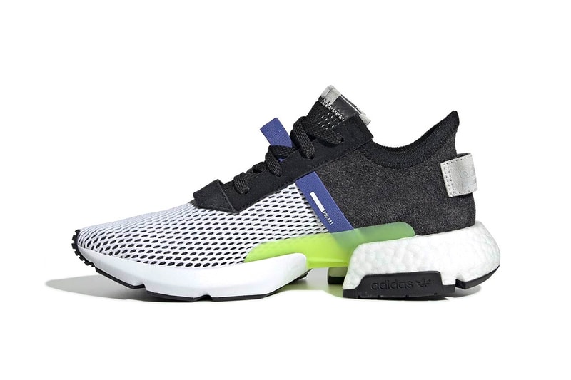 adidas POD-S3.1 "Core Black/Real Lilac" release info date price mesh upper colorway sneaker purchase online buy size