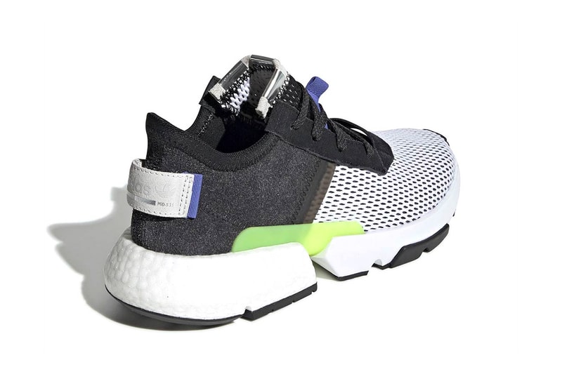 adidas POD-S3.1 "Core Black/Real Lilac" release info date price mesh upper colorway sneaker purchase online buy size
