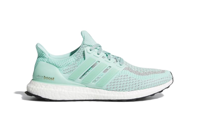 Foot Locker & Champs adidas UltraBOOST Liberty & Optical Pack runner running shoe black white grey mint green new york city