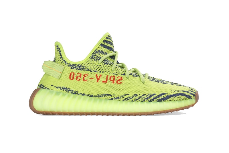 adidas yeezy boost 350 semi frozen yellow 2018 december store list footwear kanye west adidas originals stockx
