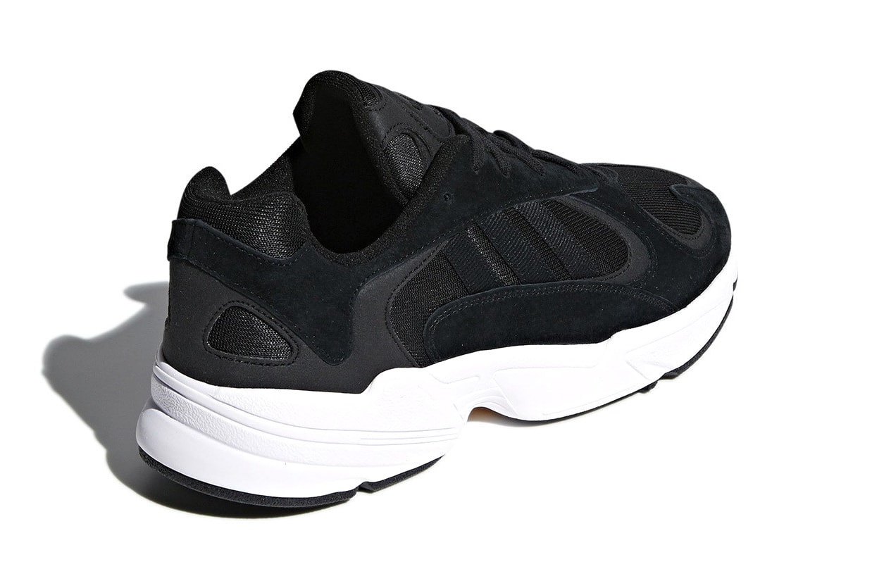 adidas Yung-1 black white originals chunky oversized dad 90s sneaker footwear trainers cop buy purchase SSENSE