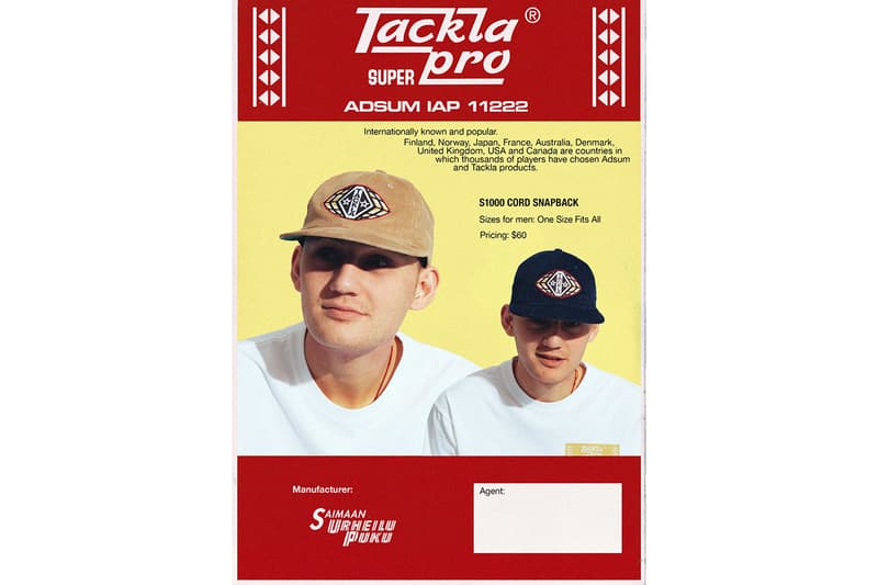 Adsum x Tackla Capsule Collection Details Collab Collaborations Cop Purchase Buy Lookbook Hockey Release Details