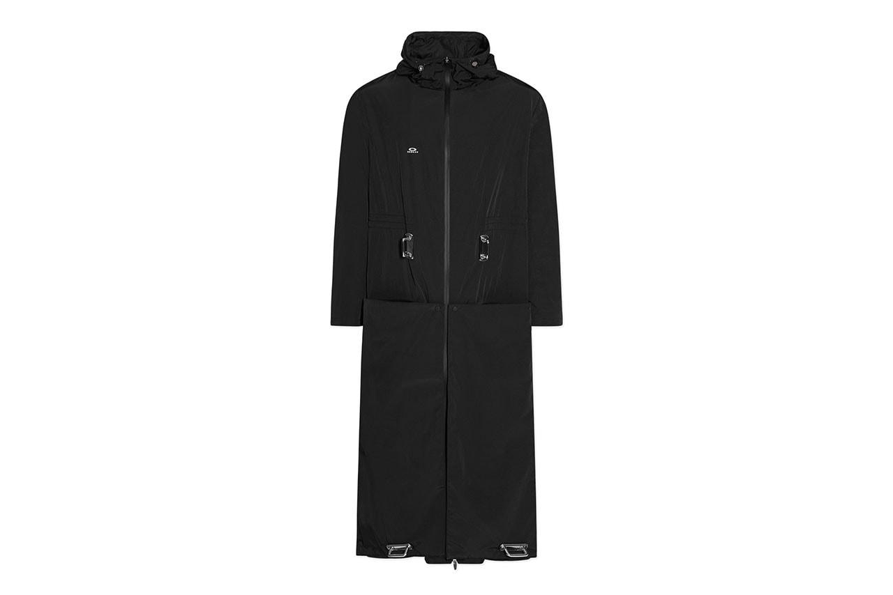 Samuel Ross Oakley Long Hooks Coat Giveaway black transformable collaboration capsule collection