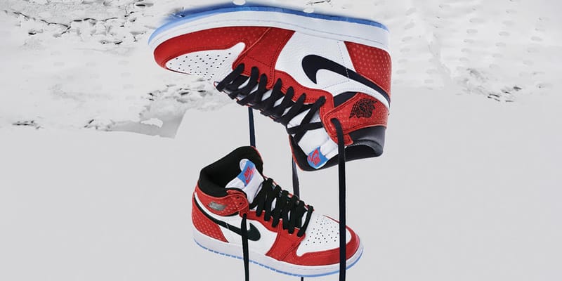 jordan retro 1 high spider man