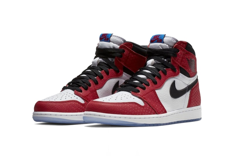air jordan 1 retro high og origin story clean look 2018 december spider man into the spider verse