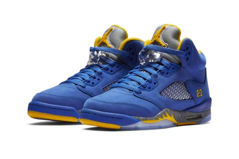 Air Jordan 5 JSP "Laney" Release Date yellow blue white sneaker january 2019 