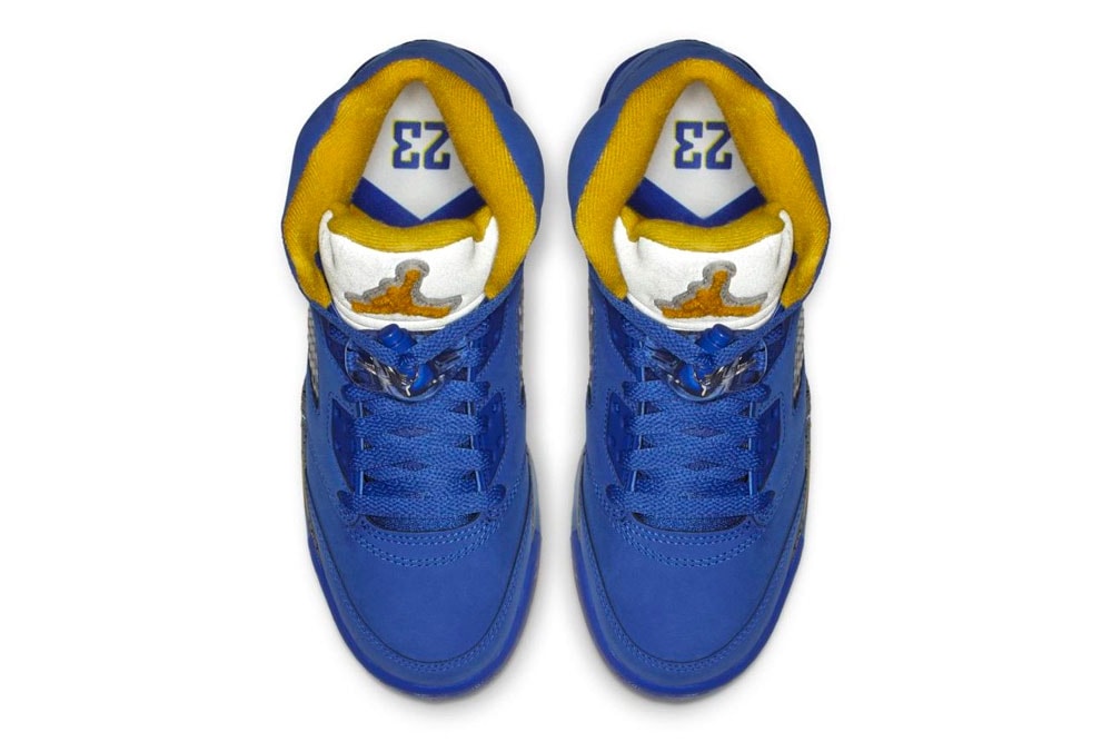 Air Jordan 5 JSP "Laney" Release Date yellow blue white sneaker january 2019 