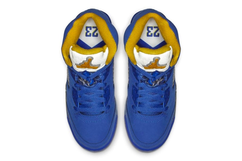 Air Jordan 5 JSP "Laney" Release Date yellow blue white sneaker january 2019 