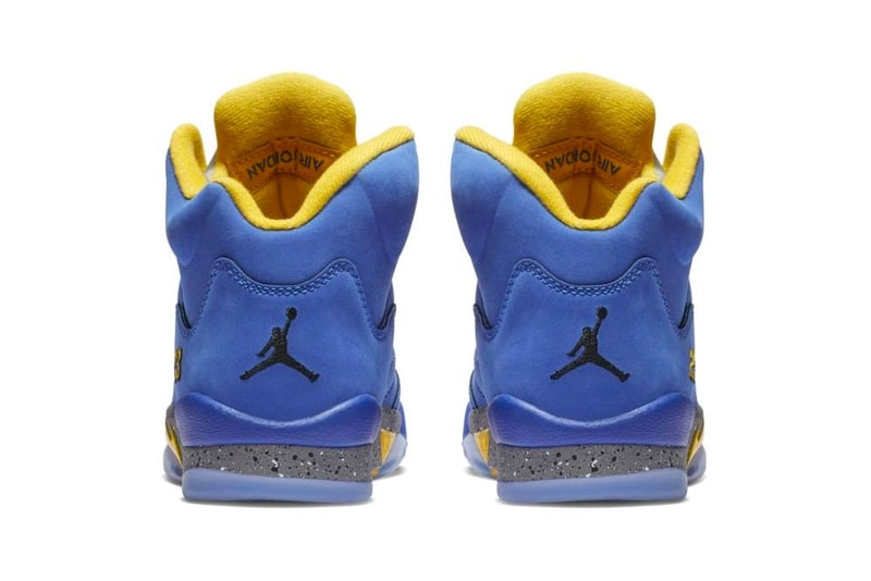 Air Jordan 5 JSP "Laney" Release Date yellow blue white sneaker january 2019 