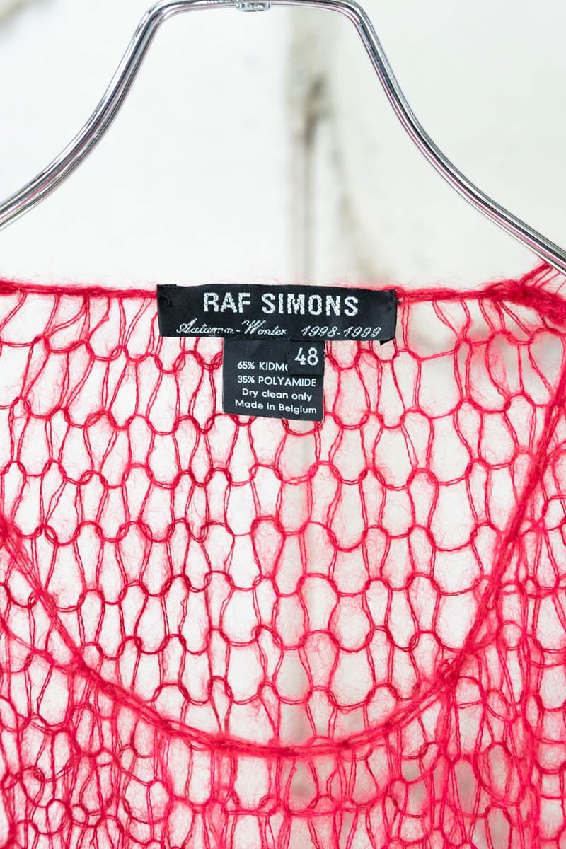 Ako x Twiy x Contena Archive Pop-Up Raf Simons NUMBER (N)INE Undercover grailed hypebeast Tokyo Japan fashion classic vintage streetwear