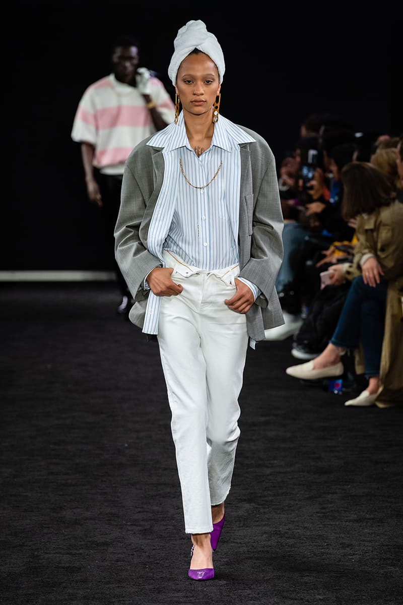 Alexander Wang Pre-Fall 2019 Runway Collection presentation new york city look style bag denim collection 2