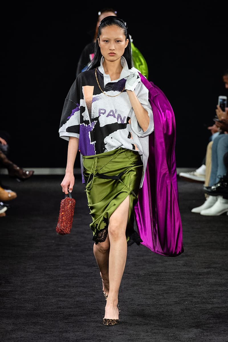 Alexander Wang Pre-Fall 2019 Runway Collection presentation new york city look style bag denim collection 2
