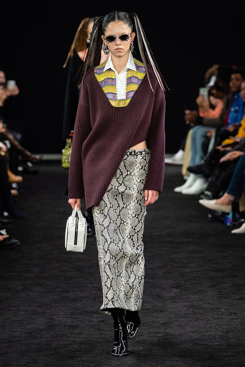 Alexander Wang Pre-Fall 2019 Runway Collection presentation new york city look style bag denim collection 2