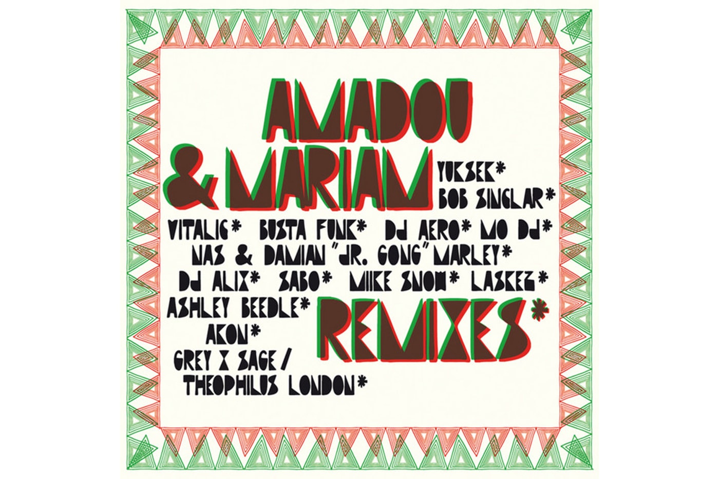 Amadou & Mariam – Sabali (Miike Snow Remix & Vitalic Remix)
