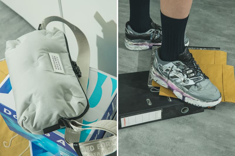 HBX Maison Margiela Pre-Spring 2019 Editorial Hoodie Stereotype Knitted Reversible Zip Up Cardigan Glam Slam Bag Wallet Fusion Low Top Sneaker