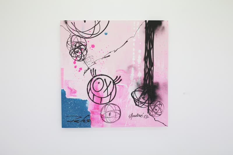 andre saraiva futura chez nous exhibition recap artworks art paintings