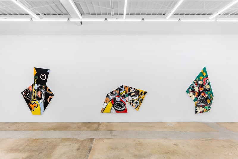 Austyn Weiner MID-EXPLOSION Exhibition exhibit art paintings show miami Bill Brady Gallery