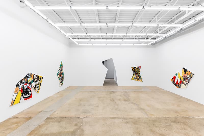 Austyn Weiner MID-EXPLOSION Exhibition exhibit art paintings show miami Bill Brady Gallery