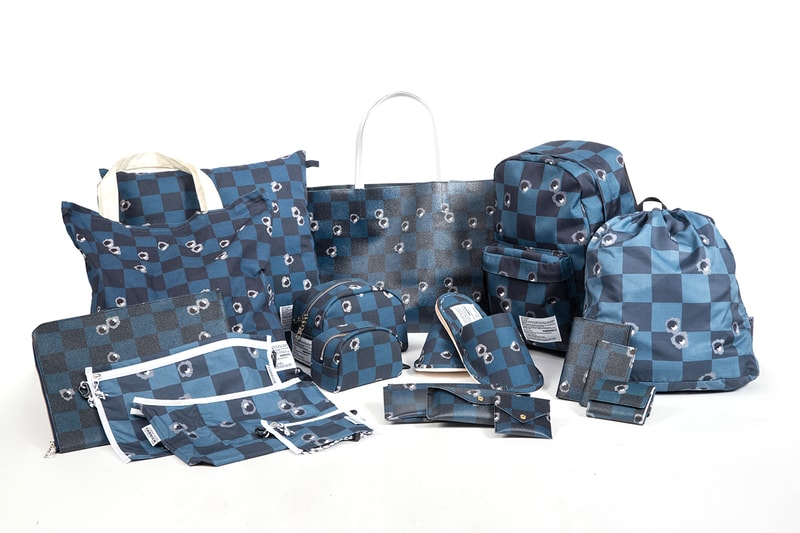 Babylon x Fabrick Bags Accessories Collection Fashion Collab Collaborations Pillow Slippers Backpack Holdall Wallet