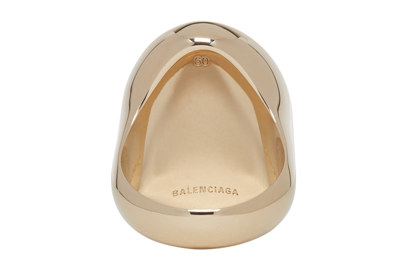 Balenciaga Chevaliere Signet Ring In Three New Colors Info Fashion Style Chevaliere Jewellery Accessories  