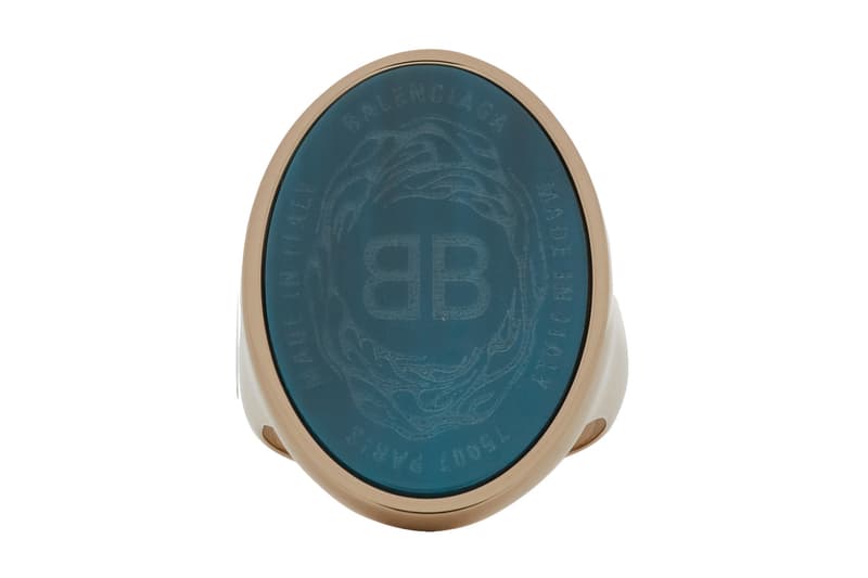 Balenciaga Chevaliere Signet Ring In Three New Colors Info Fashion Style Chevaliere Jewellery Accessories