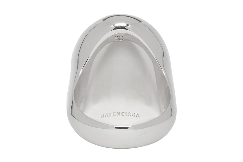 Balenciaga Chevaliere Signet Ring In Three New Colors Info Fashion Style Chevaliere Jewellery Accessories  