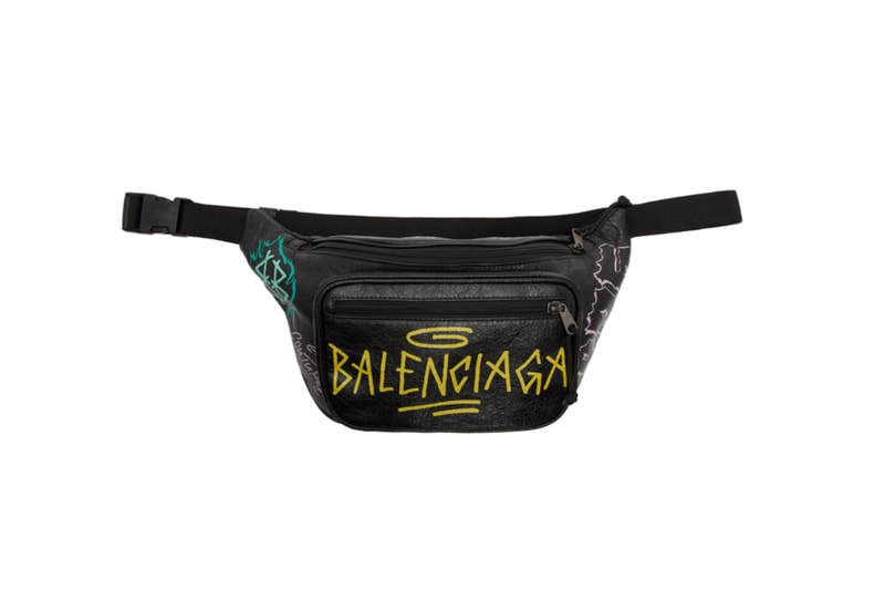 Balenciaga Graffiti Explorer Belt Bag accessories leather 