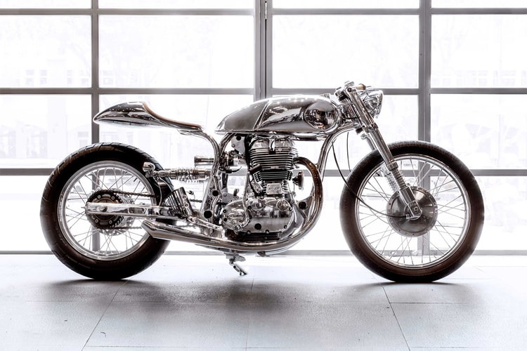 Bandit9 Motors Reworks Royal Enfield Continental GT With Mirror-Like Finish