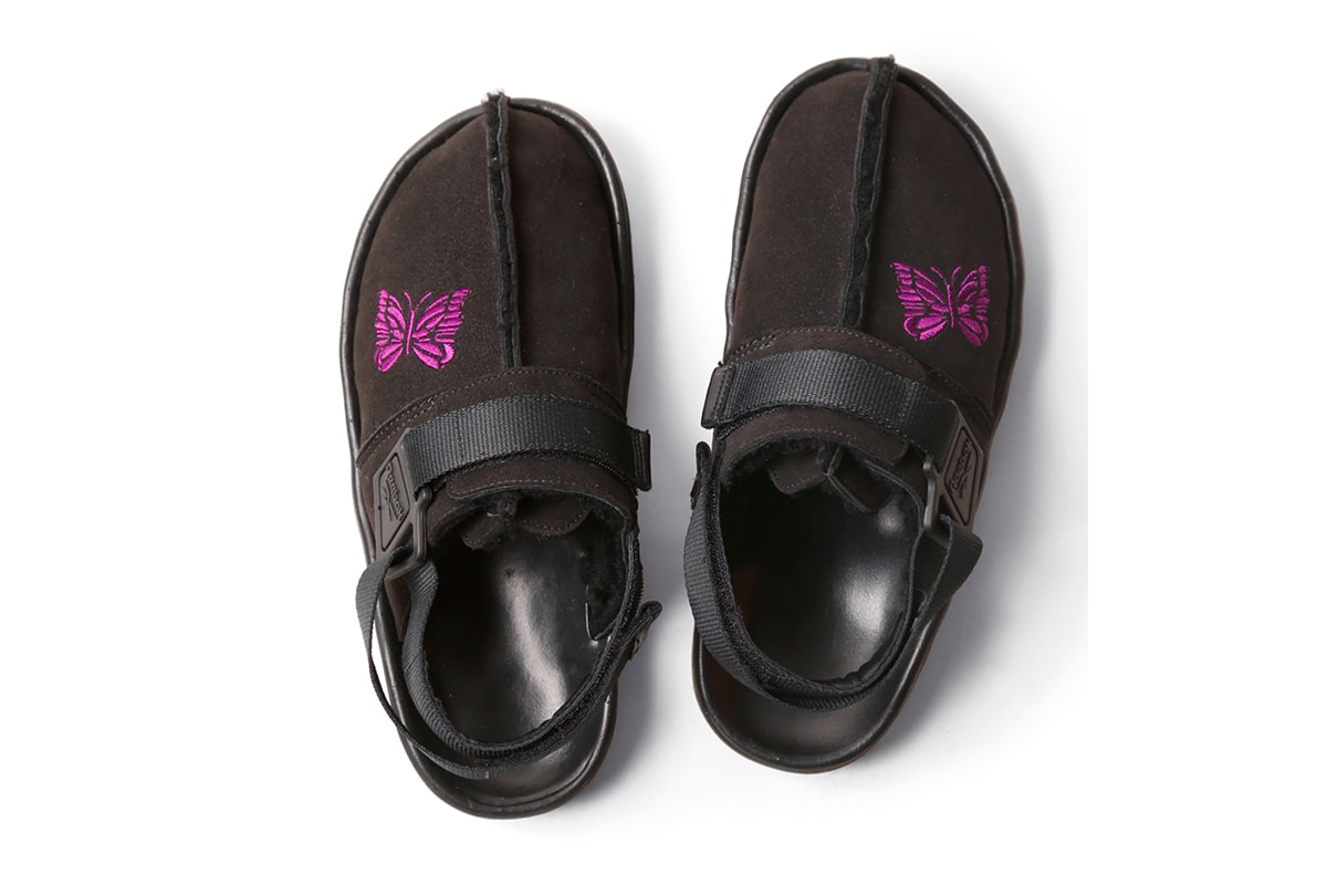 BEAMS NEEDLES Reebok BEATNIK Release Black Purple Sandal Shoe Classic Keizo Shimizu