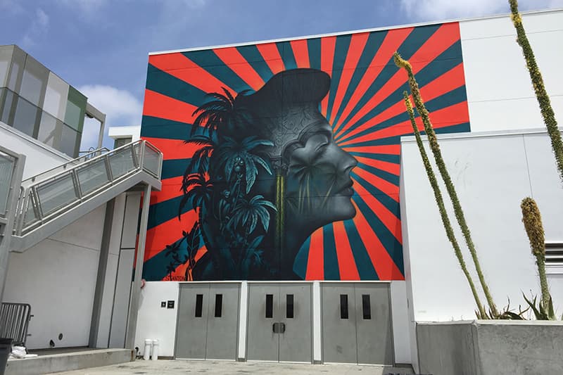 beau stanton censored koreatown mural artwork ava gardner portrait public art artist