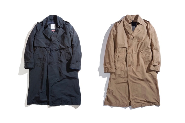 Blue Blue Japan Links With Mackintosh Philosophy for a 3-Way Trench Coat