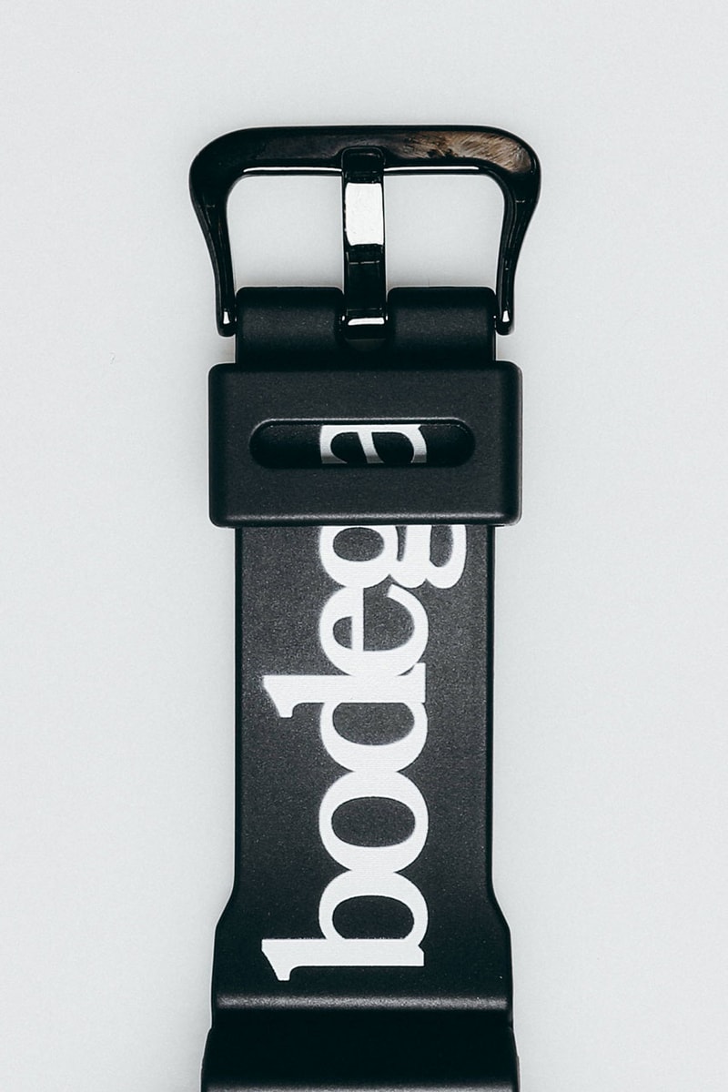 Bodega x Casio G-SHOCK DW-6900 Watch Collab drop release date info december 20 2018 exclusive black alphabet soup can package case 35th anniversary