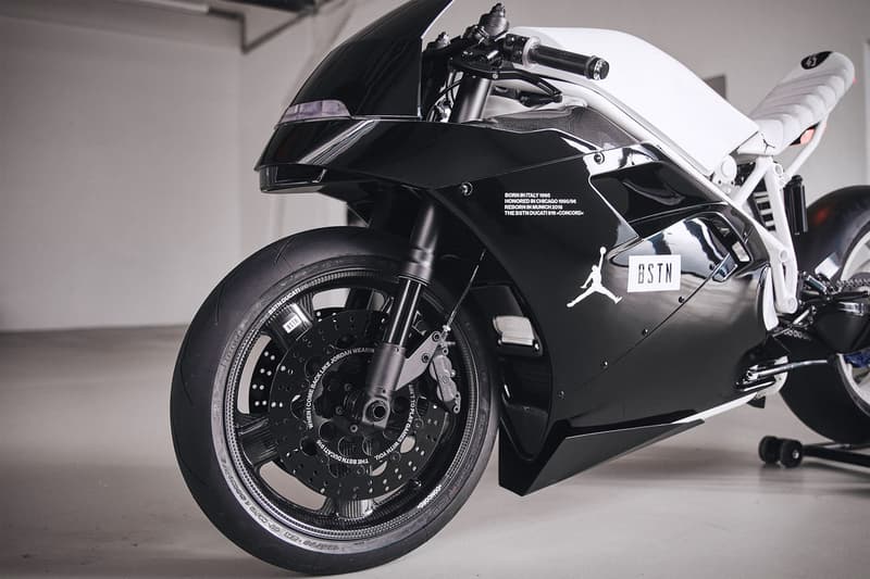 BTSN jordan brand ducati 916 concord impuls motorcycle collaboration jay-z air jordan