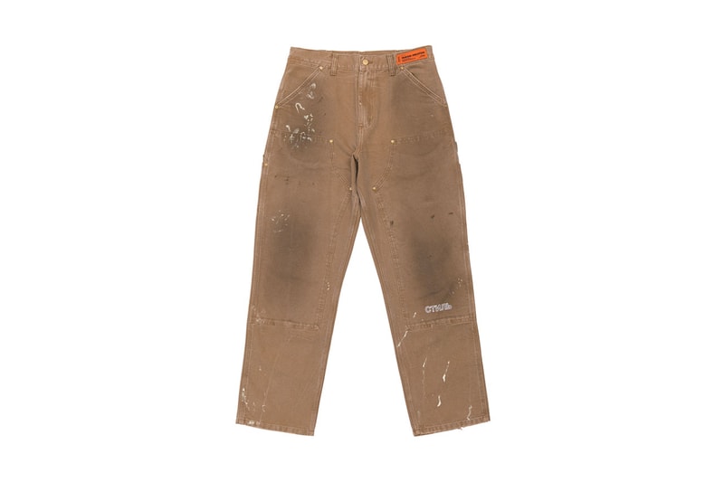 Carhartt WIP Heron Preston FW18 Capsule Release info date Tree camo pouch pants t shirt long short sleeve beanie hat chore jacket Hong Kong Japan CHERRY GR8 NUBIAN REVOLUTION