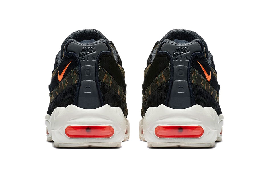 Carhartt WIP Nike Air Max 95 Official Imagery release date drop info camouflage tiger ripstop colorway release info 3m insole