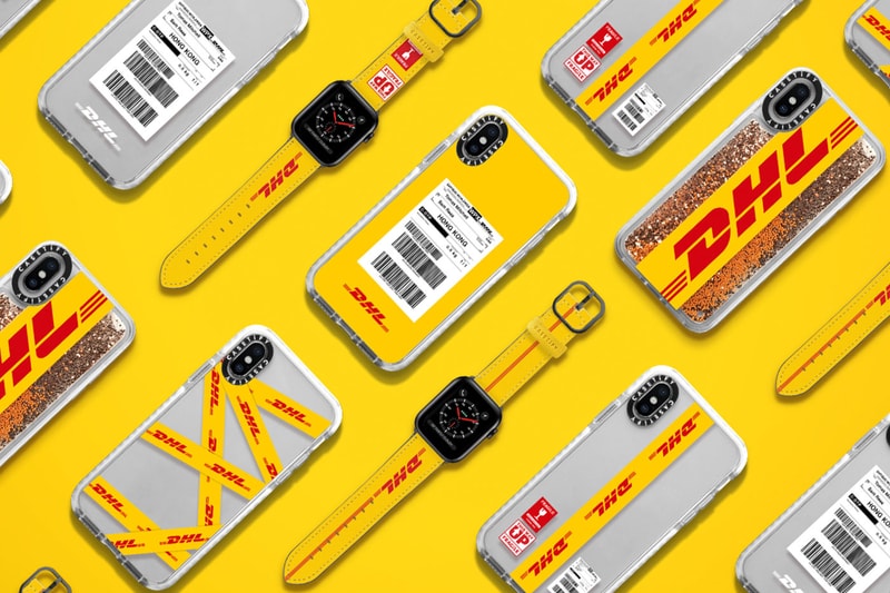 Casetify x DHL iPhone Cases Collaboration apple watch price CASETiFY yellow branding limited edition purchase online