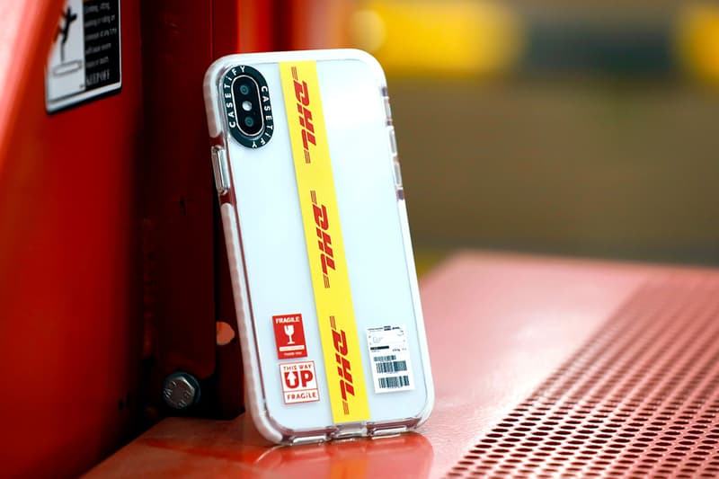 Casetify x DHL iPhone Cases Collaboration apple watch price CASETiFY yellow branding limited edition purchase online