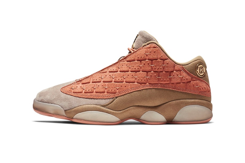 CLOT Air Jordan 13 Low Terracotta Official Look sneaker Kevin Poon Edison Chen