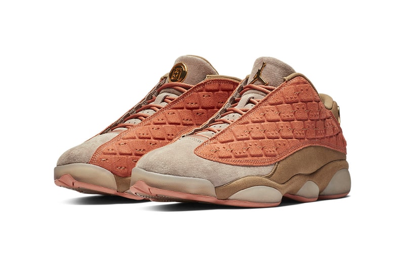 CLOT Air Jordan 13 Low Terracotta Official Look sneaker Kevin Poon Edison Chen