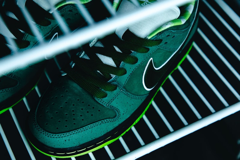 Concepts x Nike SB Dunk Low "Green Lobster" Closer Look travis scott green purple lobster