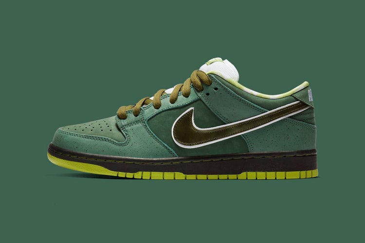 Concepts x Nike SB Dunk Low "Green Lobster" Official Images Emerge