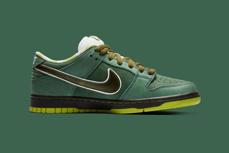 "Green Lobster" Concepts x Nike SB Dunk Low Official Images swoosh nike travis scott