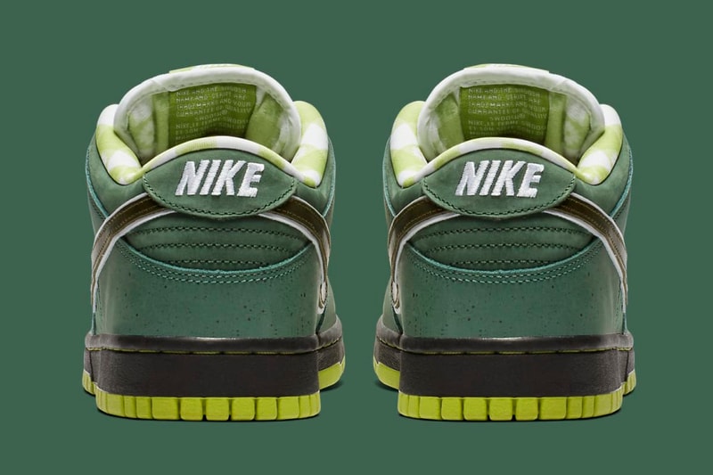 "Green Lobster" Concepts x Nike SB Dunk Low Official Images swoosh nike travis scott