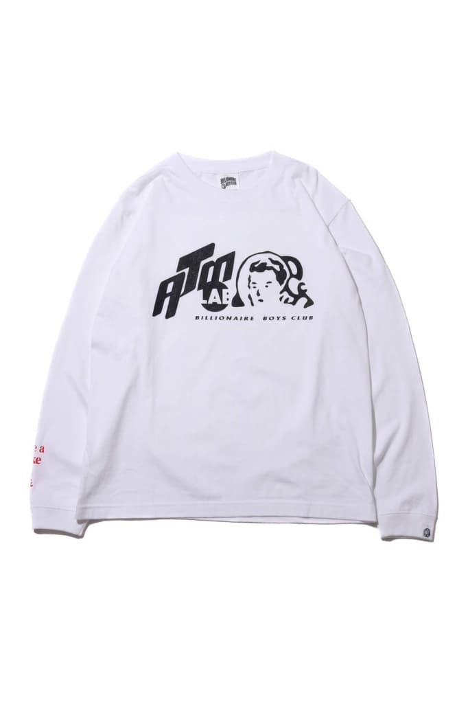 billionaire boys club atmos lab coca cola collaboration capsule drop release date info coaches jacket tee shirt sweater logo advertisement print red white black graphic december 29 2018 japan