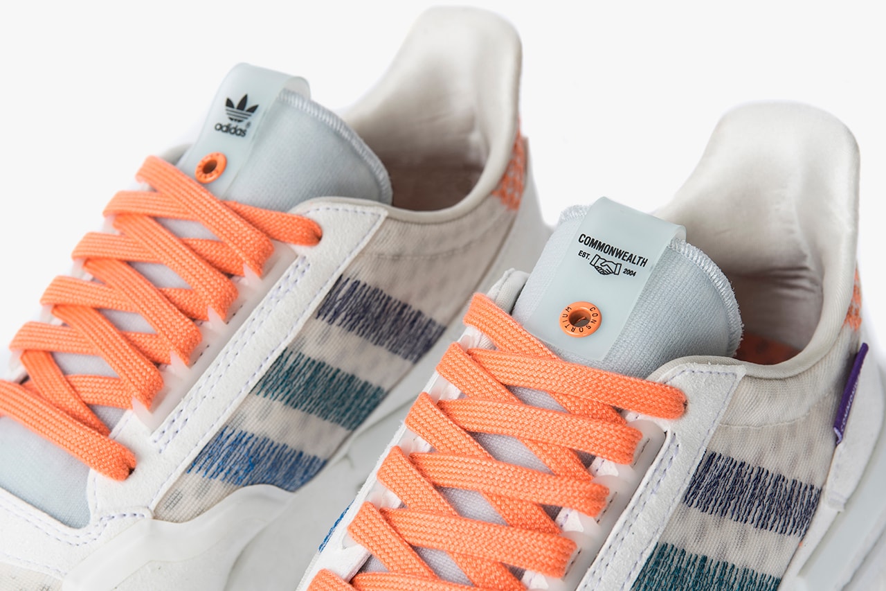 Commonwealth adidas Consortium ZX 500 RM Closer Look Coastal Living Sneaker Silhouette Footwear Shoe buy cop purchase pick up how to
