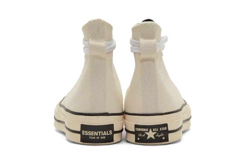 Fear Of God ESSENTIALS x Converse Chuck 70 Release Details Sneakers Trainers Kicks Shoes Footwear Cop Purchase Buy Collab Collaboration Collaborative Brands Fashion